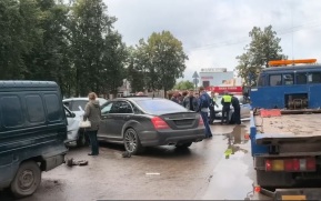 Появилось видео с места массового ДТП с пострадавшими в Башкирии
