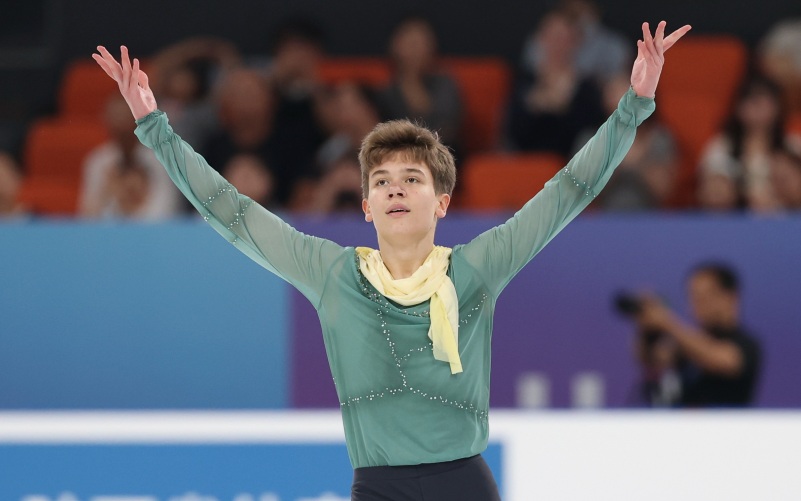 Российский фигурист выиграл этап юниорского Гран-при ISU в Китае