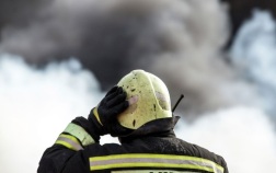 На Амурском газохимическом комплексе начался пожар