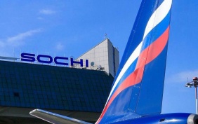 В небе над Сочи приостановлено гражданское авиасообщение