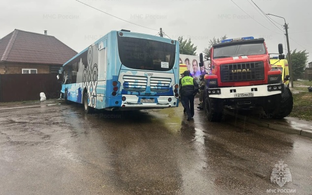 Шесть человек пострадали в ДТП с автобусом в Улан-Удэ