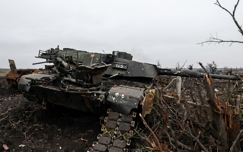 Оператор дрона ликвидировал танк Abrams и получил Георгиевский крест