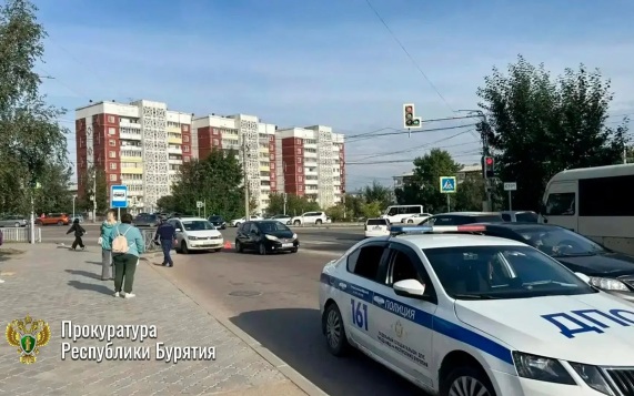 Ребенок пострадал в ДТП в Улан-Удэ