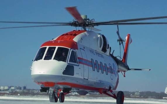 Ростех продемонстрировал арктический вертолет Ми-38ПС на выставке в Казани