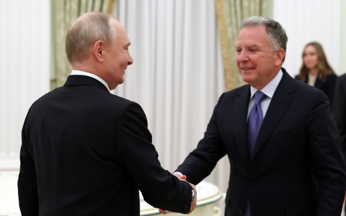 Путин проведет встречу с Уиткоффом в России в шестой раз