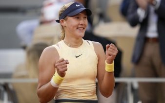 Мирра Андреева впервые в карьере вышла в четвертый круг US Open