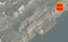 Российские БПЛА атаковали судно с западной военной помощью для ВСУ
