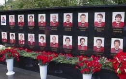 В Ярославле вспоминают ХК "Локомотив", погибший в 2011 году в авиакатастрофе