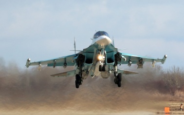 Полная эскадрилья Су-34 нанесла удары по целям на Украине