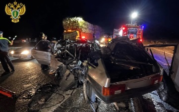 В Дагестане 4 человека погибли при лобовом столкновении двух авто