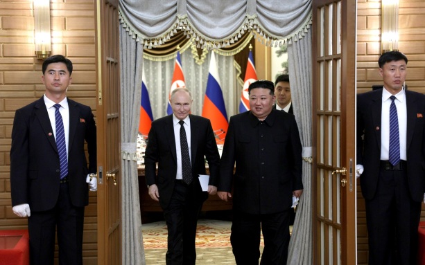 Путин заявил о дальнейшем укреплении партнерства России и КНДР