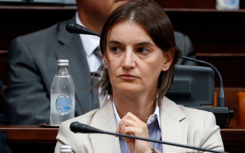 Новым президентом Сербии может стать председатель парламента Брнабич