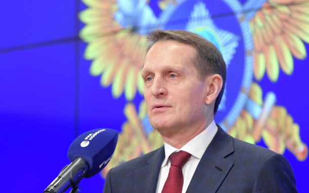 Нарышкин допустил ответный визит в США после приезда главы ЦРУ в Москву