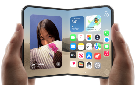 Apple представила свой первый складной iPhone