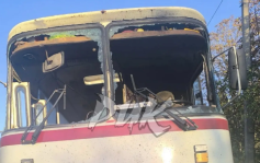 ВСУ атаковали автобус в Горловке, он лишился остекления