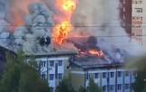 Пожар в тюменской школе полностью потушен