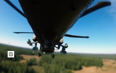 Опубликованы кадры выполнения боевого задания экипажем вертолета Ми-28НМ