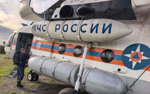 На Камчатке подняли авиацию для поиска туриста в районе вулкана Плоский Толбачик