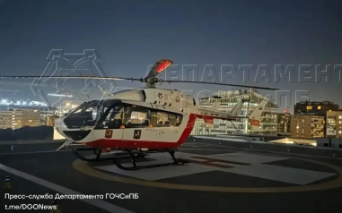 Пострадавшую в массовом ДТП на МКАД девушку эвакуировали вертолетом