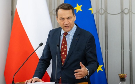 Сикорский забыл о Белоруссии, назвав Польшу единственным соседом РФ и Украины