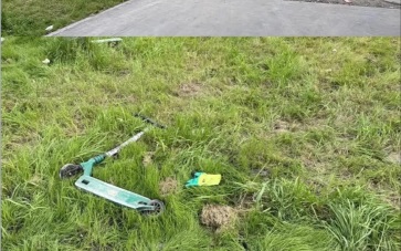 Прокуратура Москвы показала фото с места, где грузовик сбил мальчика на самокате