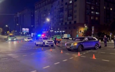 Бизнесмен разбился на мотоцикле в центре Москвы