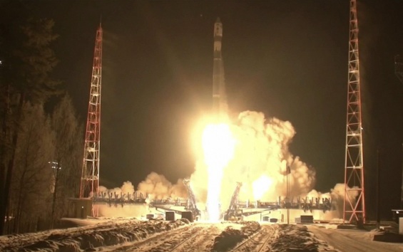 С космодрома Плесецк успешно запущена ракета-носитель "Союз-2.1б"