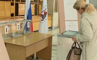 В Хабаровске транзитные пассажиры голосуют за кандидатов в Госдуму РФ