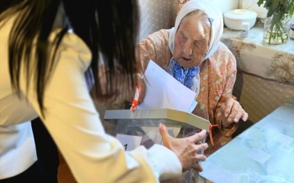 110-летняя жительница ЕАО проголосовала на выборах в Госдуму