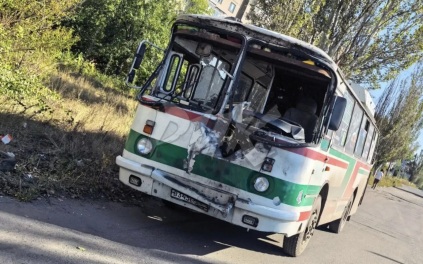 Уголовное дело возбудили после удара дрона ВСУ по автобусу в Горловке