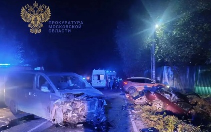 Возбуждено уголовное дело по факту смертельного ДТП в подмосковном Домодедово