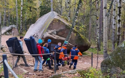 Мужчина получил травмы, упав со скалы Первый Столб в Красноярске