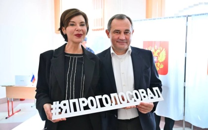 Председатель Мособлдумы Игорь Брынцалов проголосовал в Дзержинском