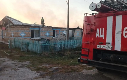 Два человека погибли при пожаре в Челябинской области