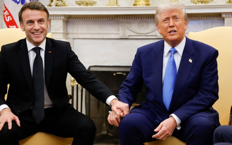 Макрон заявил о "конструктивной" беседе с Трампом о ракетах для ВСУ