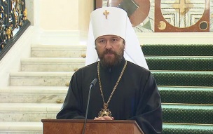 Митрополит Иларион подал иск о защите чести и достоинства к телеканалу "Дождь"
