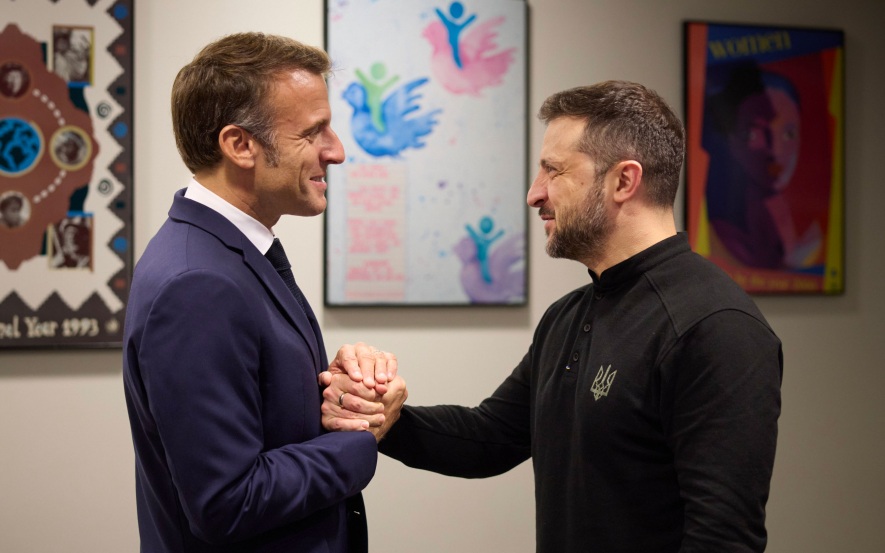 Мирошник иронично прокомментировал встречу Зеленского и Макрона в Нью-Йорке