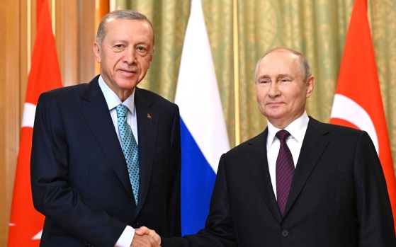 Песков раскрыл подробности переговоров Путина и Эрдогана