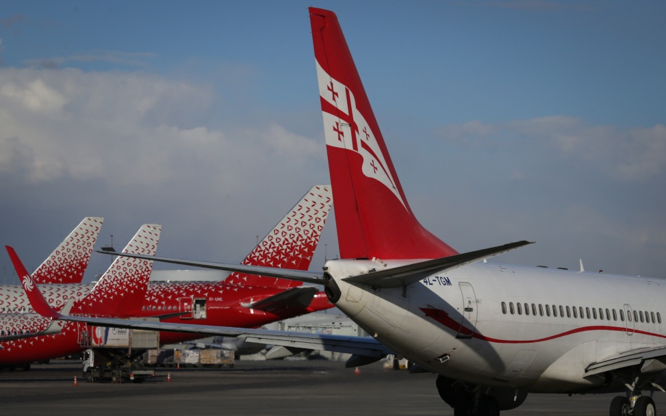 Самолет Georgian Airways, следовавший в Москву, вернулся в Тбилиси