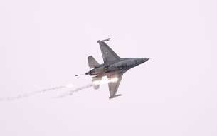 Истребитель F-16 разбился на подлете к американской авиабазе в ФРГ