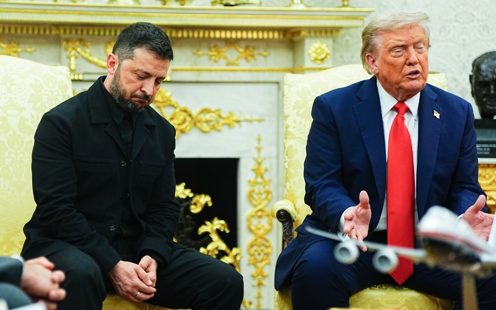 Трамп начал встречу с Зеленским в США