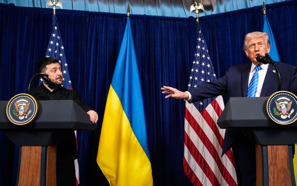 Трамп не позволил Зеленскому говорить с журналистами на встрече в Нью-Йорке
