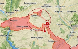 МО: войска РФ ведут бои за Рубленое и Хрипуны Харьковской области