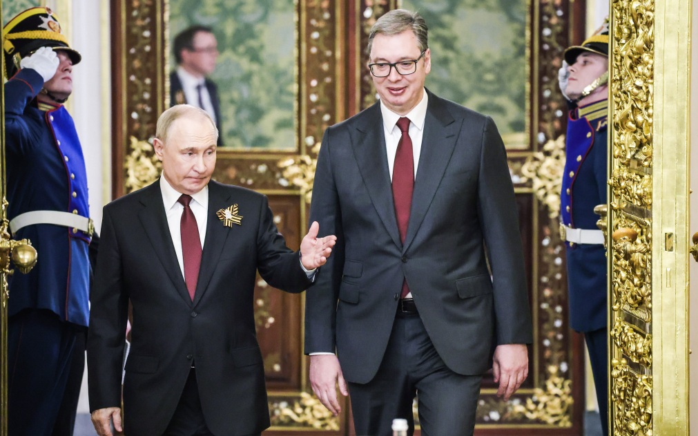 Вучич поздравил Путина с успешным проведением выборов в Госдуму