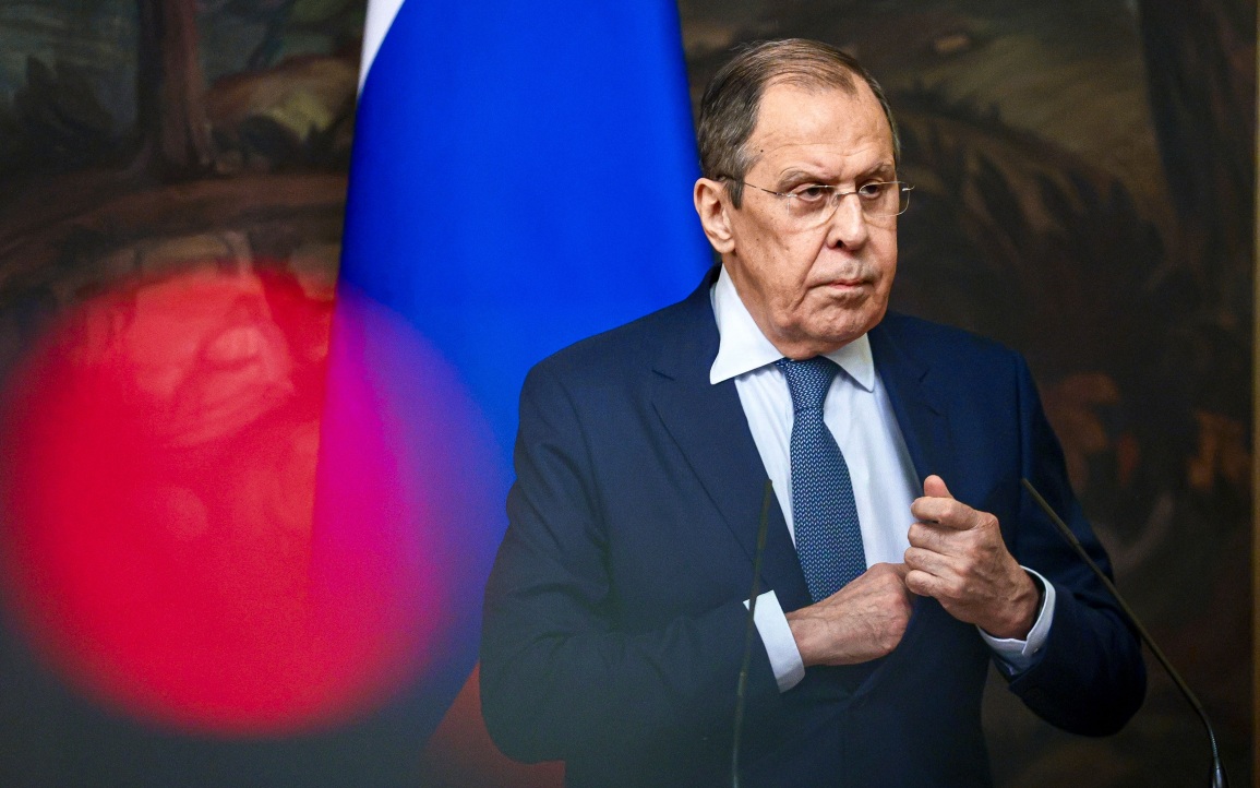 Встреча Лаврова с главой МИД Германии завершилась, она продлилась 22 минуты