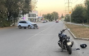 В Оренбурге в ДТП пострадал 17-летний мотоциклист
