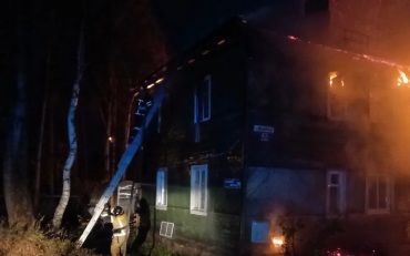 Тело погибшего обнаружено при тушении пожара в жилом доме в Коми