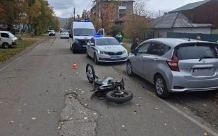 Пассажирка эндуро получила травмы в ДТП в Иркутской области