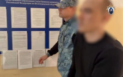 Предполагаемого убийцу отца пятерых детей в Волгограде отправили в СИЗО