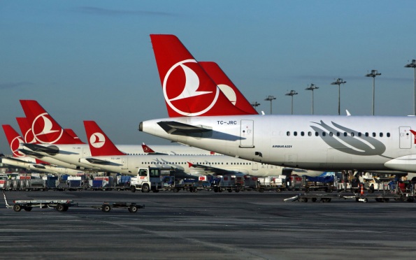 Багаж рейсов Turkish Airlines не долетел до Внуково